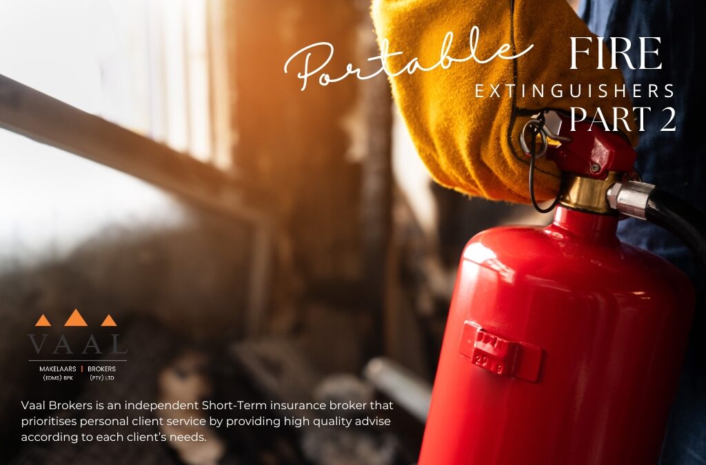 Portable Fire Extinguishers – Part 2